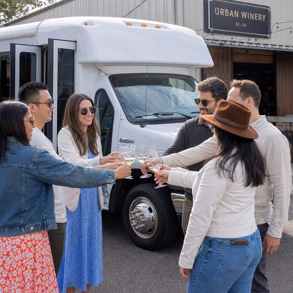 winery Brewery tour transportation
